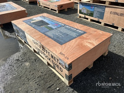2025 AGR-LS1220 20 ft x 12 ft Metal Schuilplaats voor vee (Unused)