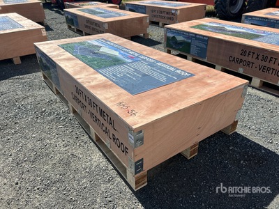 2025 AGR-MC2030 20 ft x 30 ft Steel Carport (Unused)