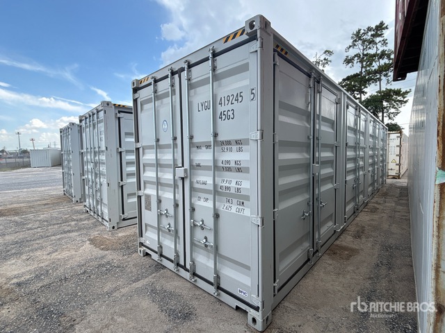 2026 40 ft High Cube Multi-Door Storage Container