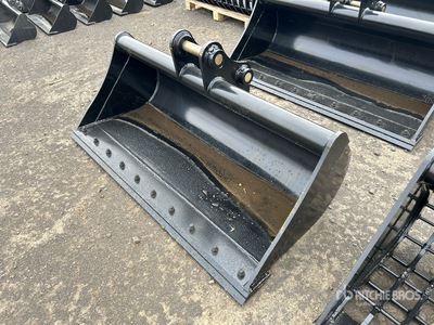 2026 Warrior WBMC5-1500 1500 mm Q/C Cleanup Cazo para excavadora - Fits 5 - 6 ton (Unused)