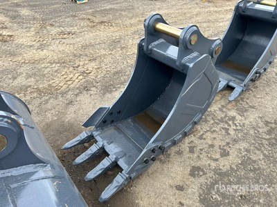 2026 Warrior WBR20-300 600 mm Q/C Digging Cazo para excavadora - Fits 20 - 25 ton (Unused)