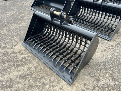 2026 Warrior WBMCS5-060 1300 mm Q/C Skeleton Cazo para excavadora - Fits 5 - 6 ton (Unused)