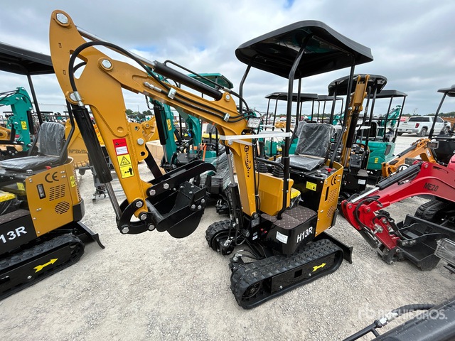 2026 CFG H13R Mini Excavator (Unused)