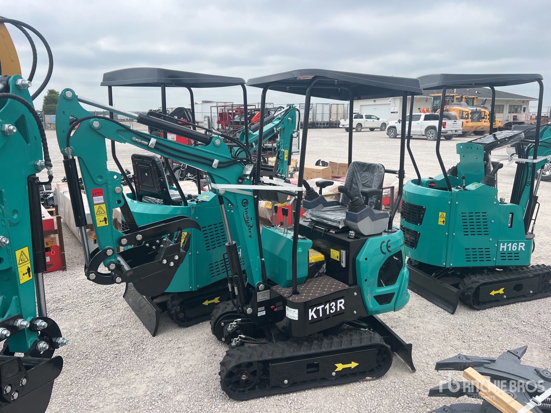 2026 CFG KT13R Mini Excavator (Unused)
