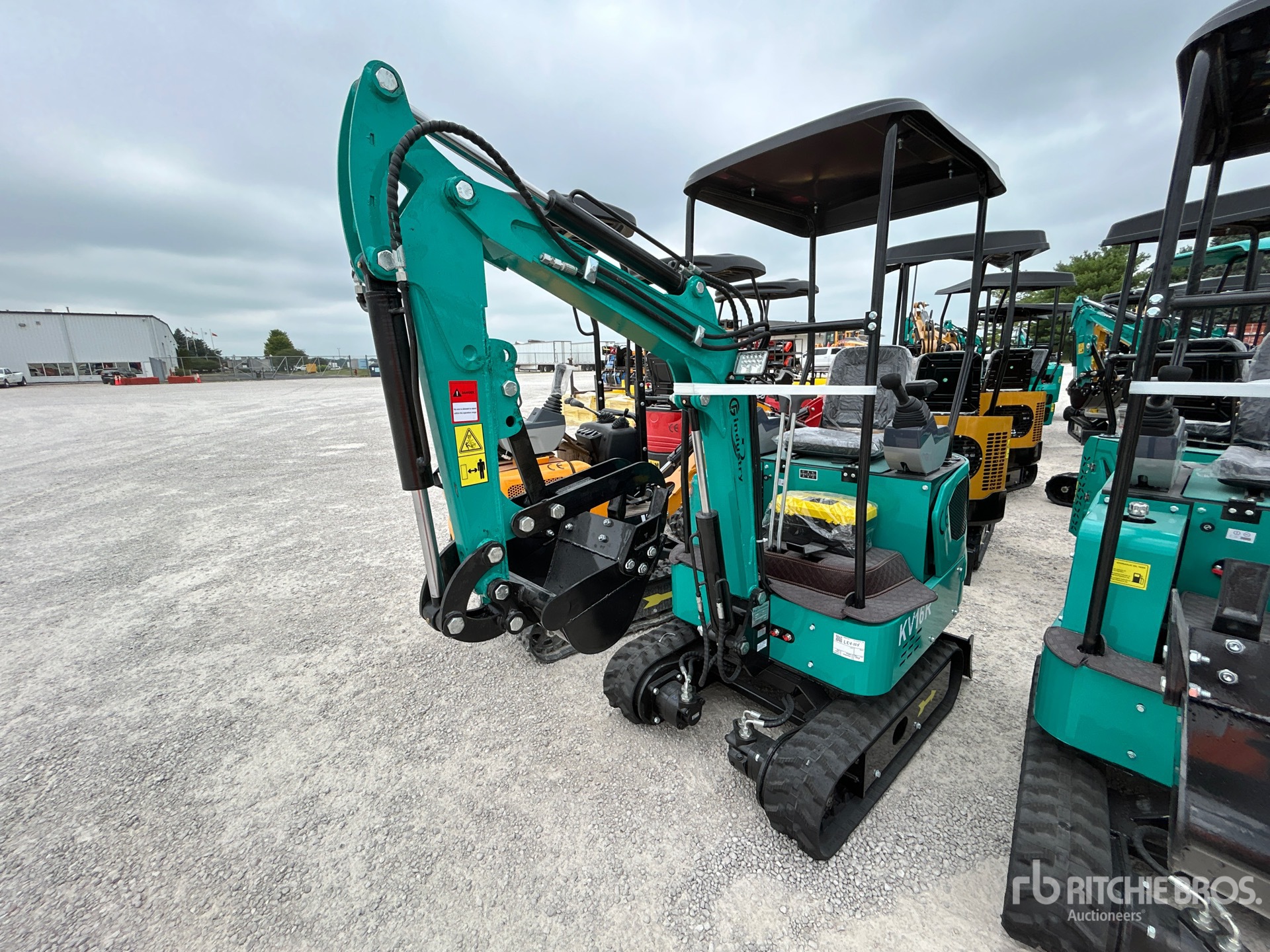 2026 CFG KV16R Mini Excavator (Unused)