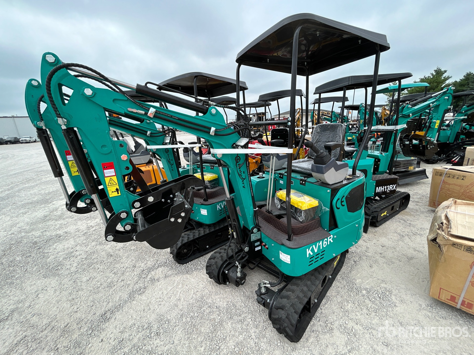 2026 CFG KV16R Mini Excavator (Unused)