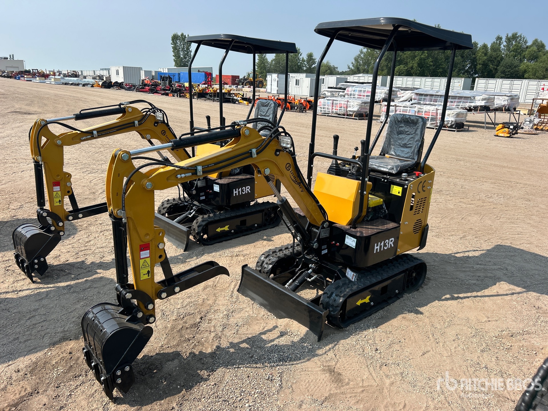 2026 CFG H13R Mini Excavator (Unused)