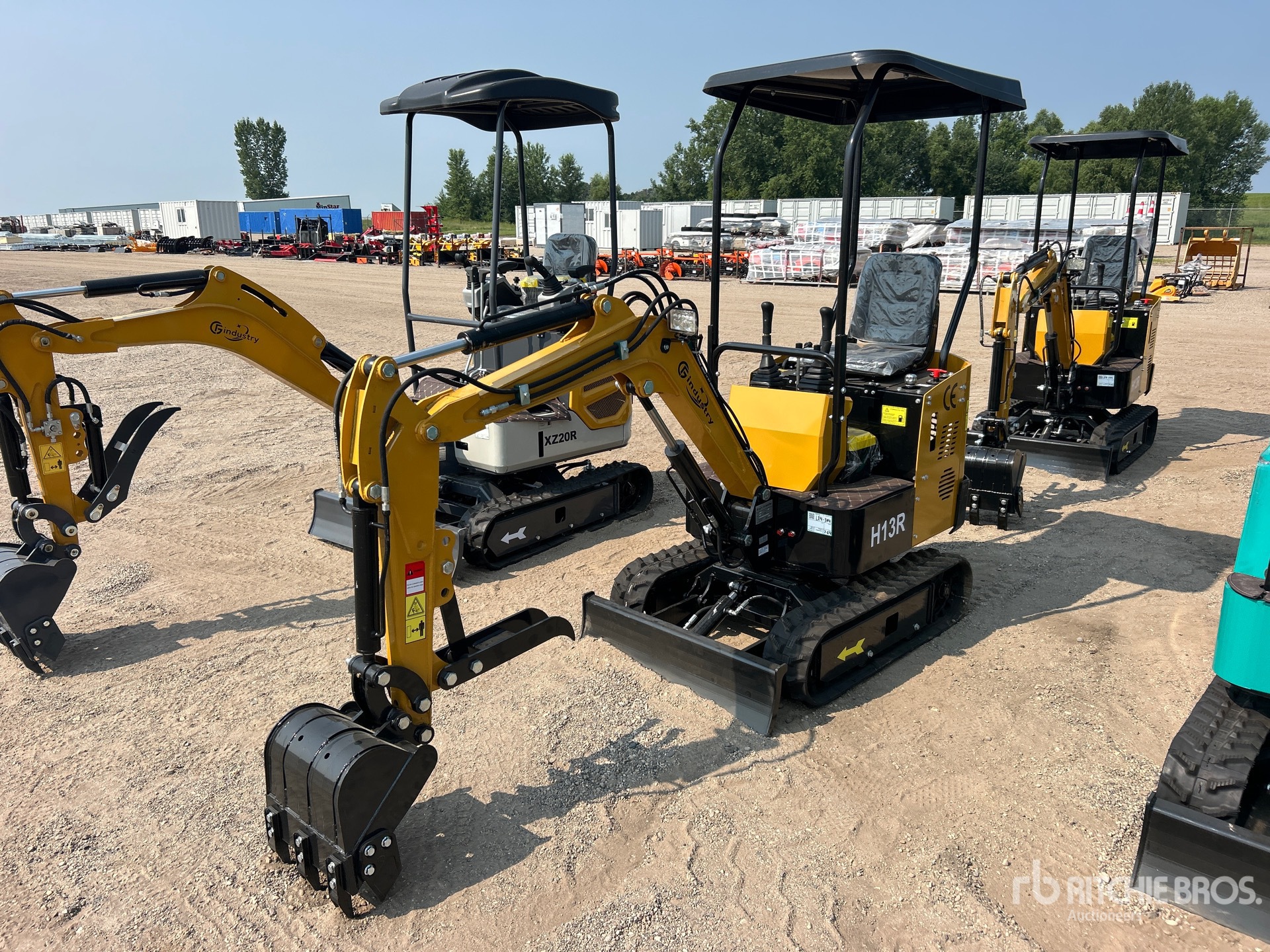 2026 CFG H13R Mini Excavator (Unused)