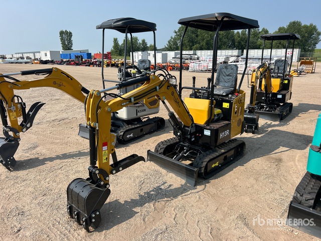 2026 CFG H13R Mini Excavator (Unused)