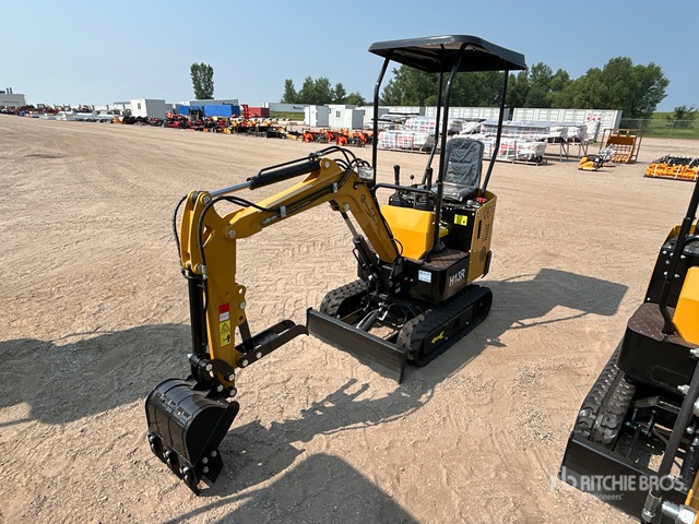 2026 CFG H13R Mini Excavator (Unused)