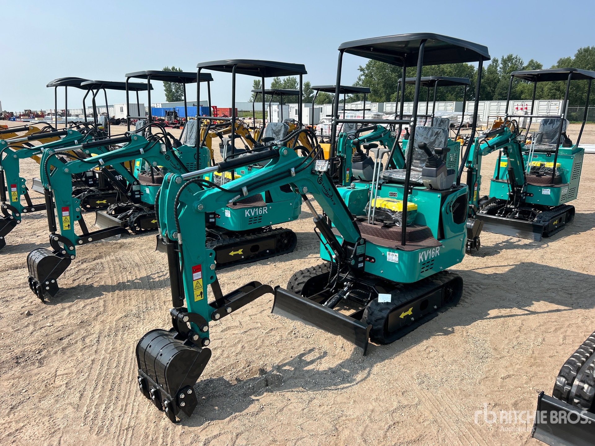 2026 CFG KV16R Mini Excavator (Unused)