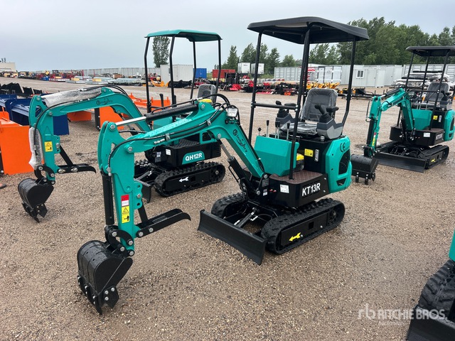 2026 CFG KT13R Mini Excavator (Unused)