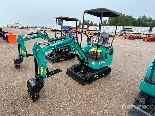 2026 CFG KV16R Mini Excavator (Unused)