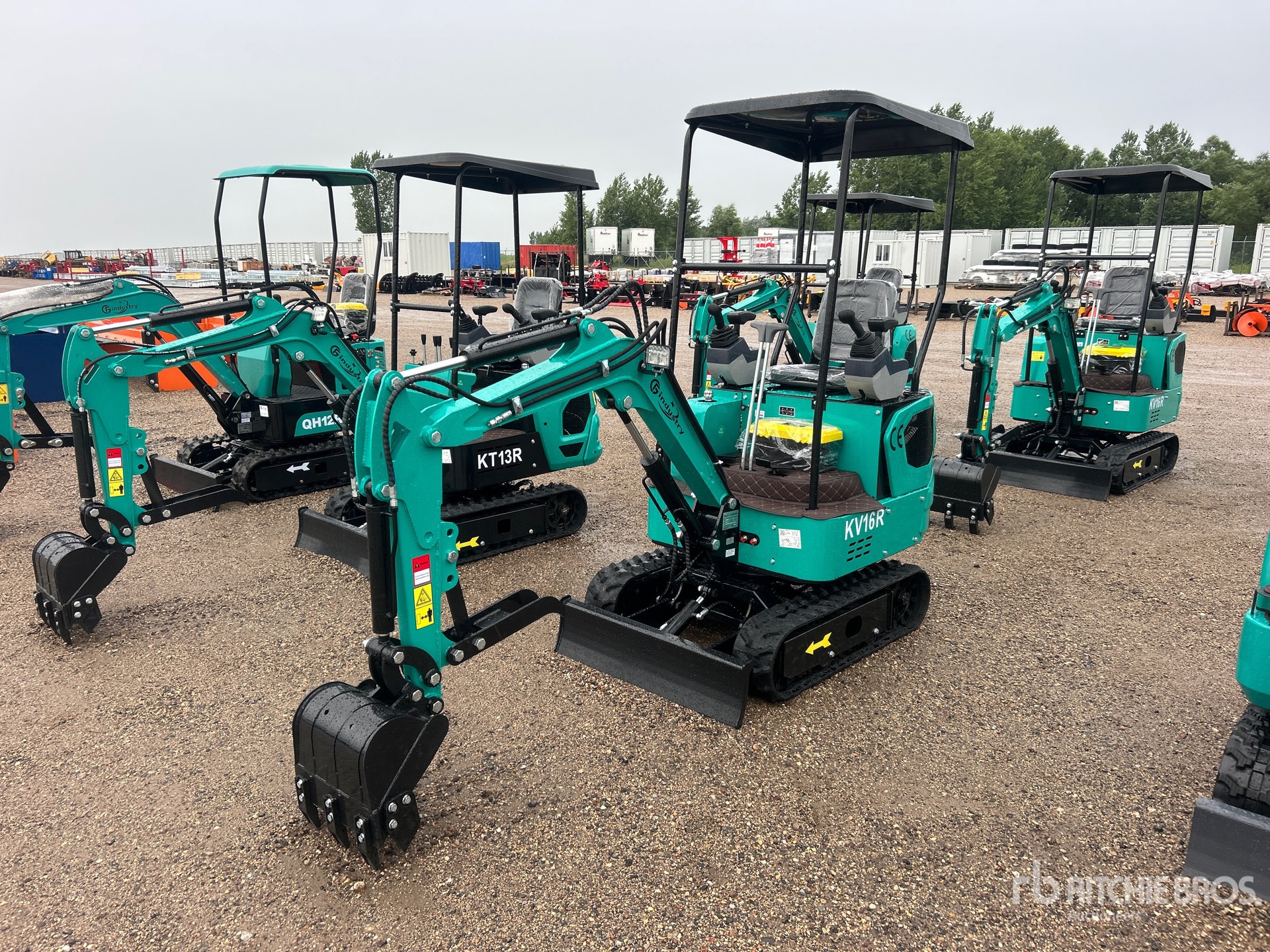 2026 CFG KV16R Mini Excavator (Unused)