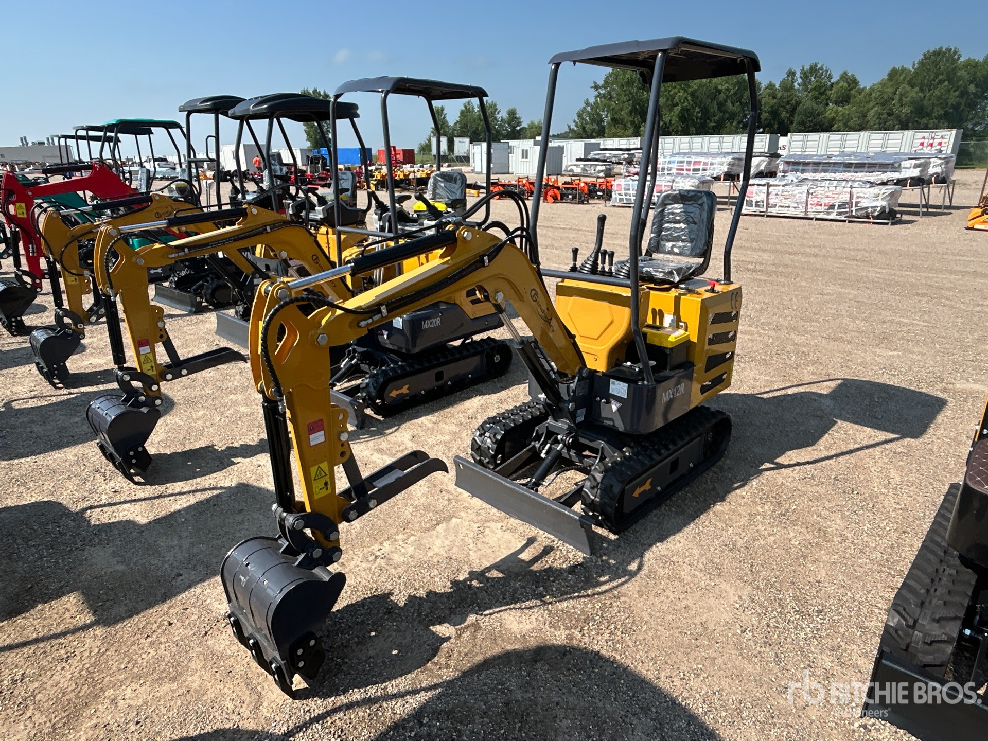 2026 CFG MX12R Mini Excavator (Unused)