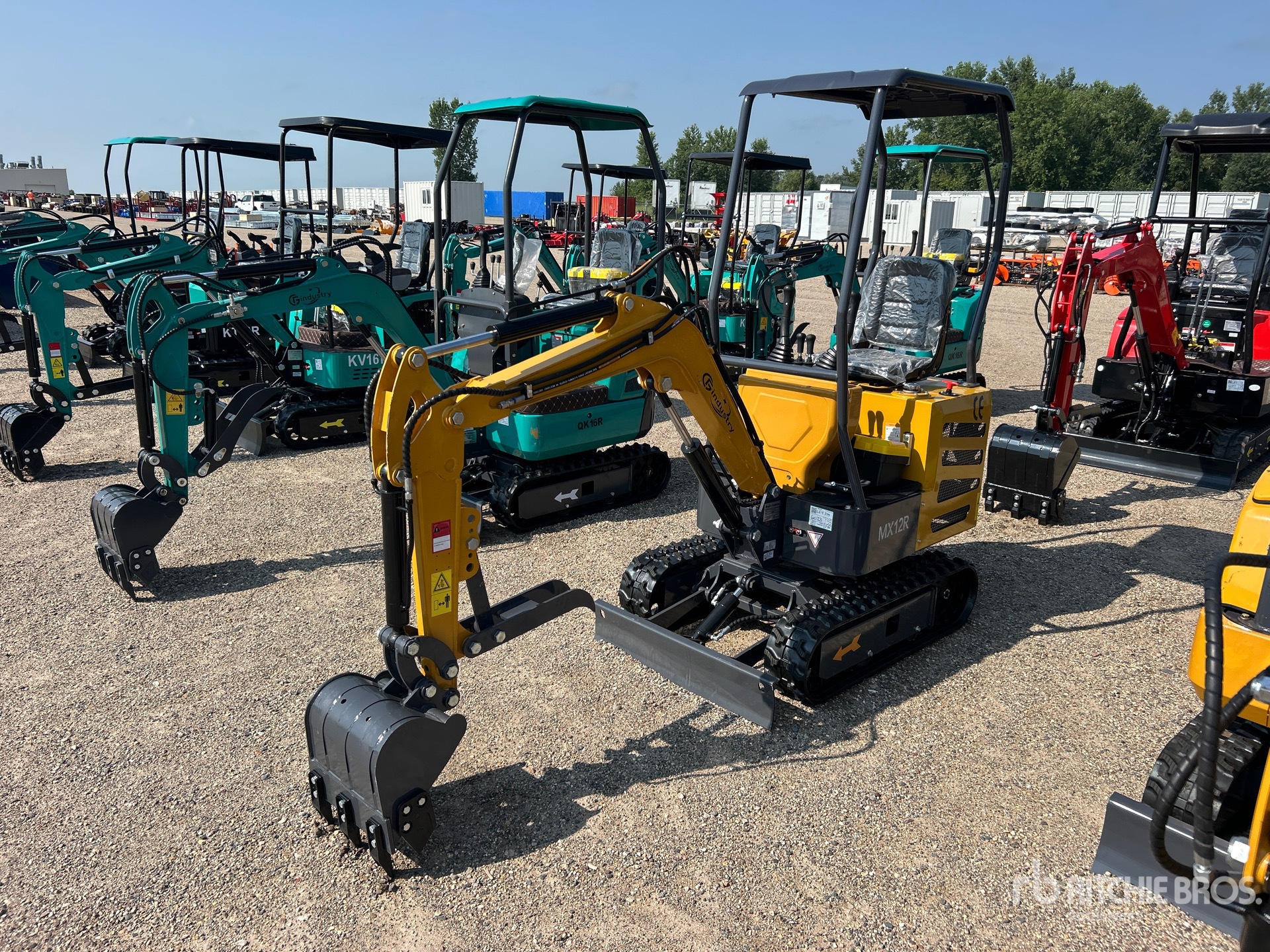 2026 CFG MX12R Mini Excavator (Unused)