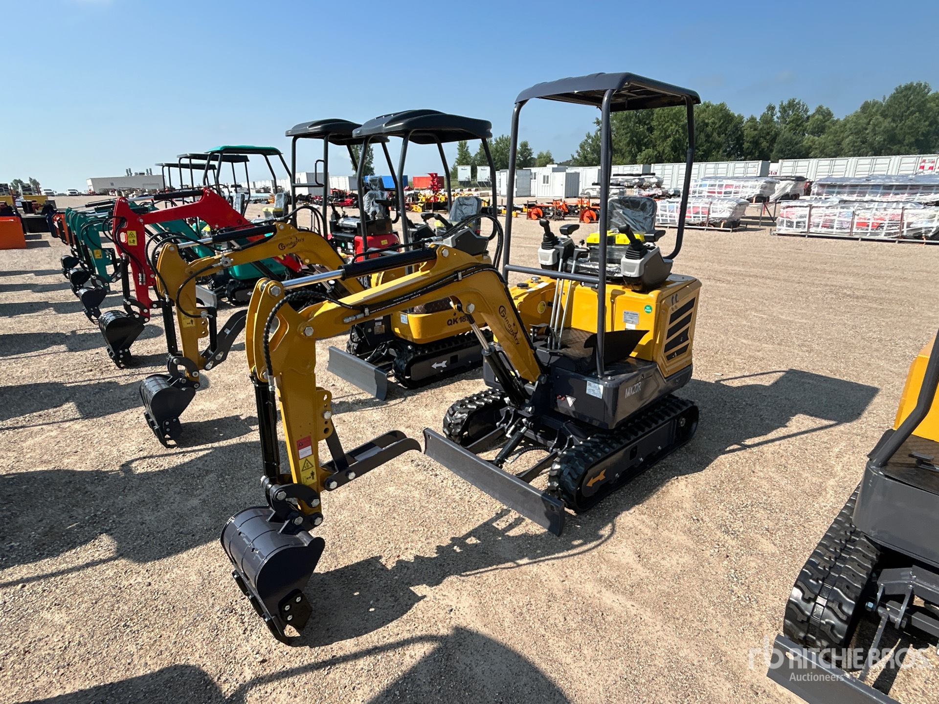 2026 CFG MX20R Mini Excavator (Unused)