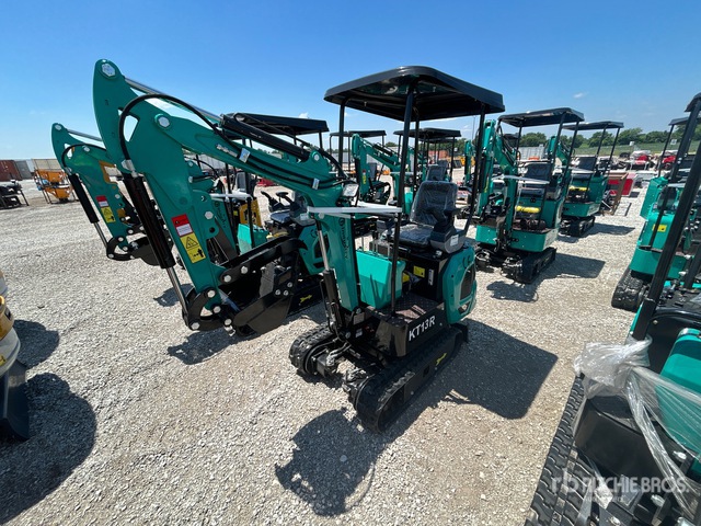 2026 CFG KT13R Mini Excavator (Unused)