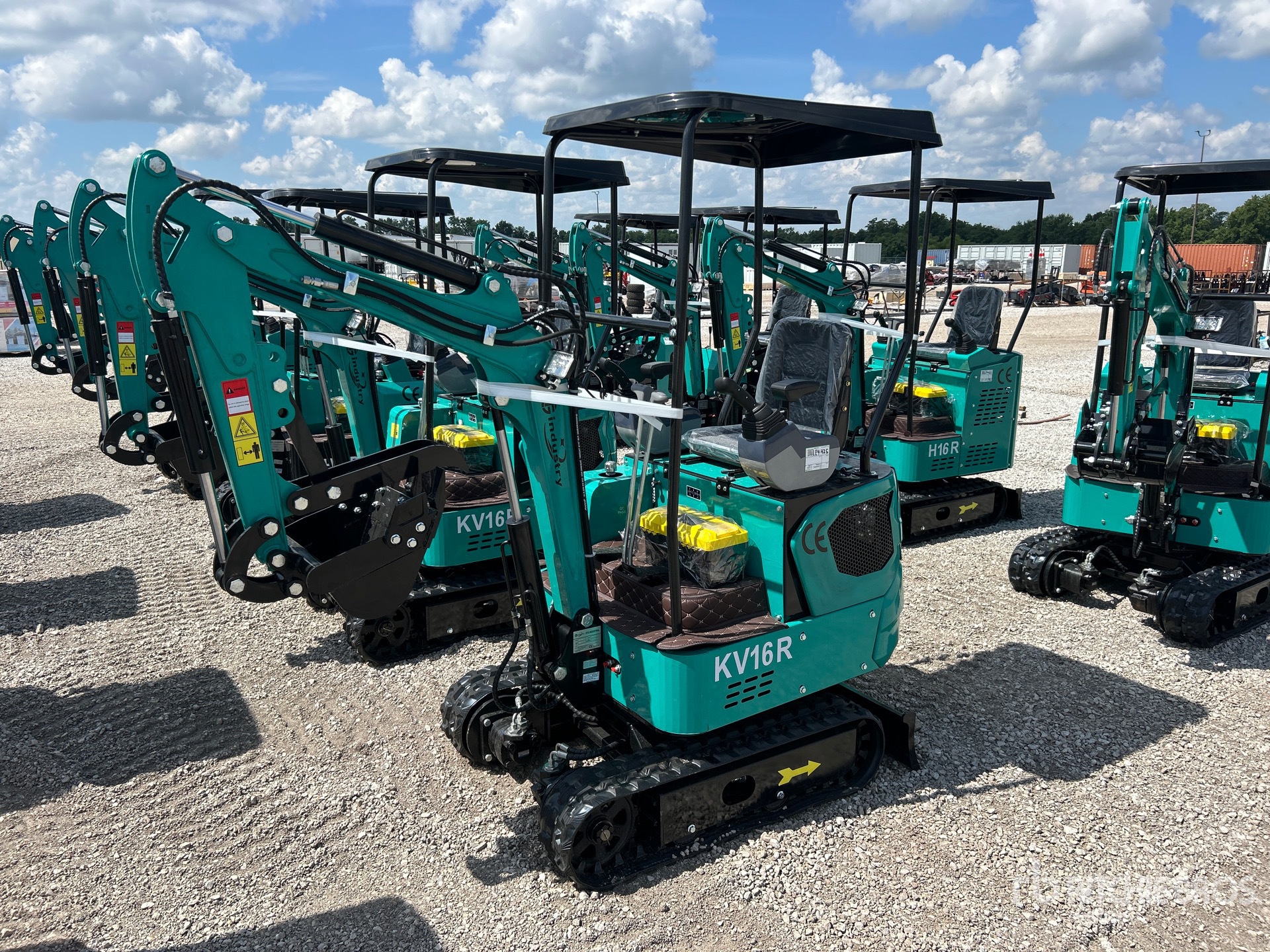 2026 CFG KV16R Mini Excavator (Unused)