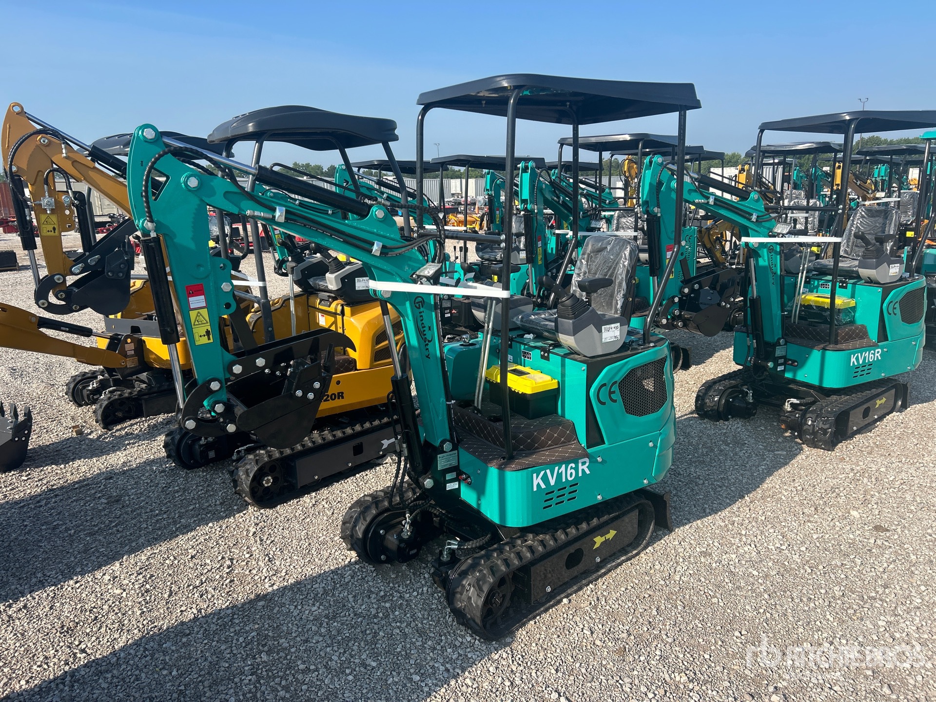 2026 CFG KV16R Mini Excavator (Unused)