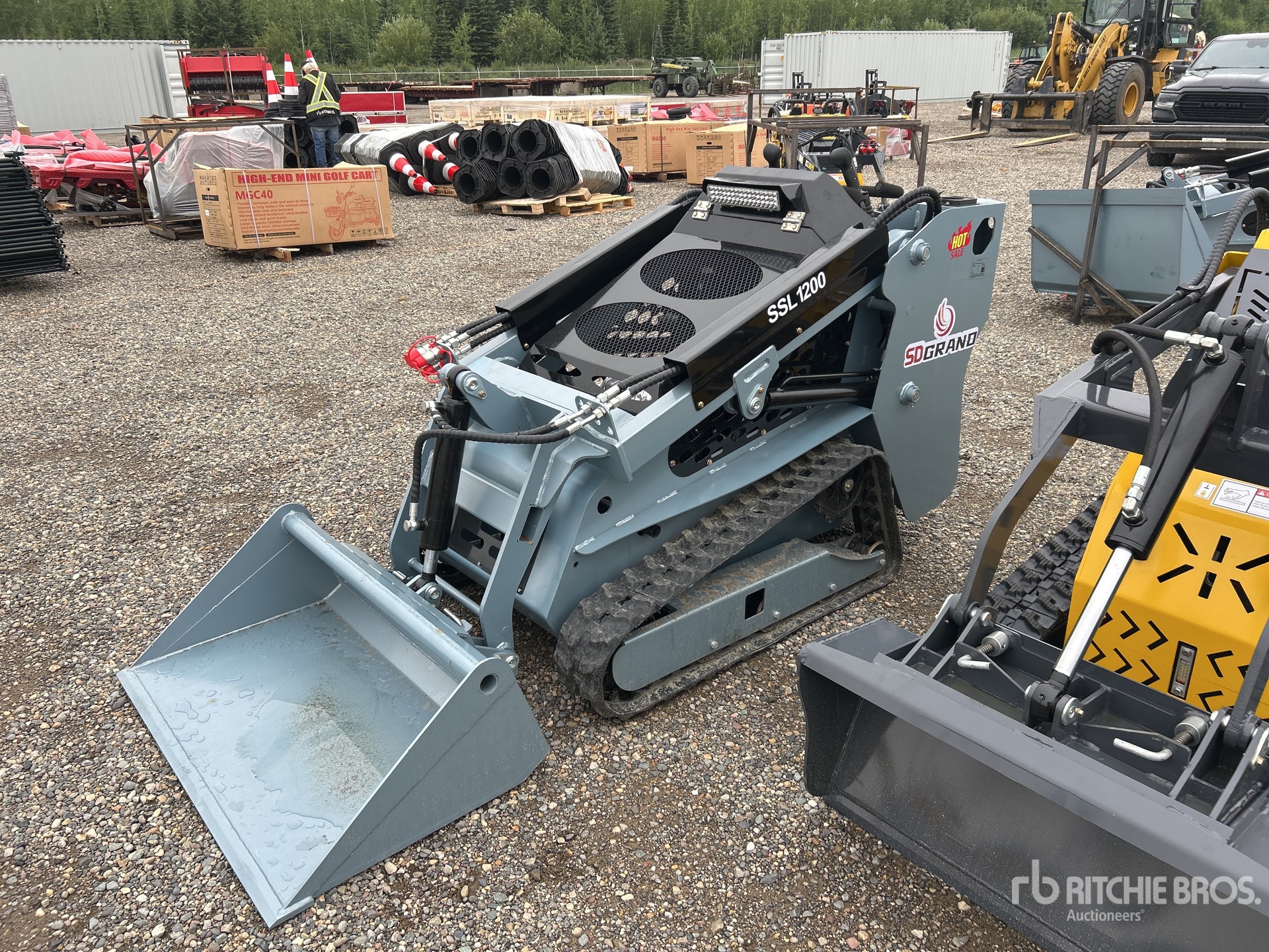 2026 SSL1200-GRAY Mini Compact Track Loader (Unused)