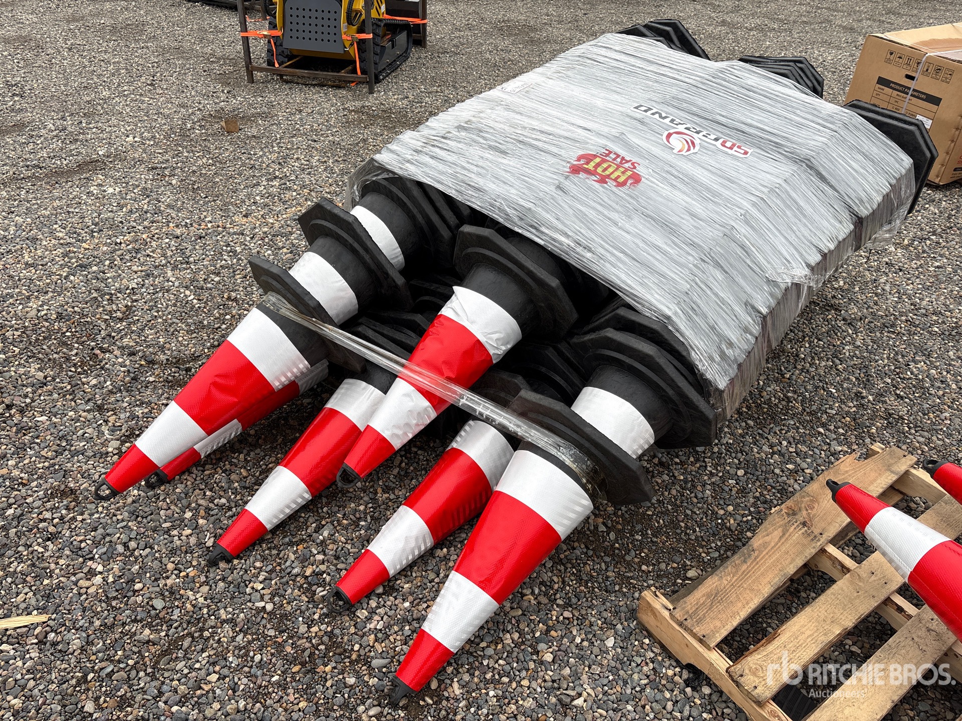 Quantity of (250) 2026 TSC Traffic Cones (Unused)