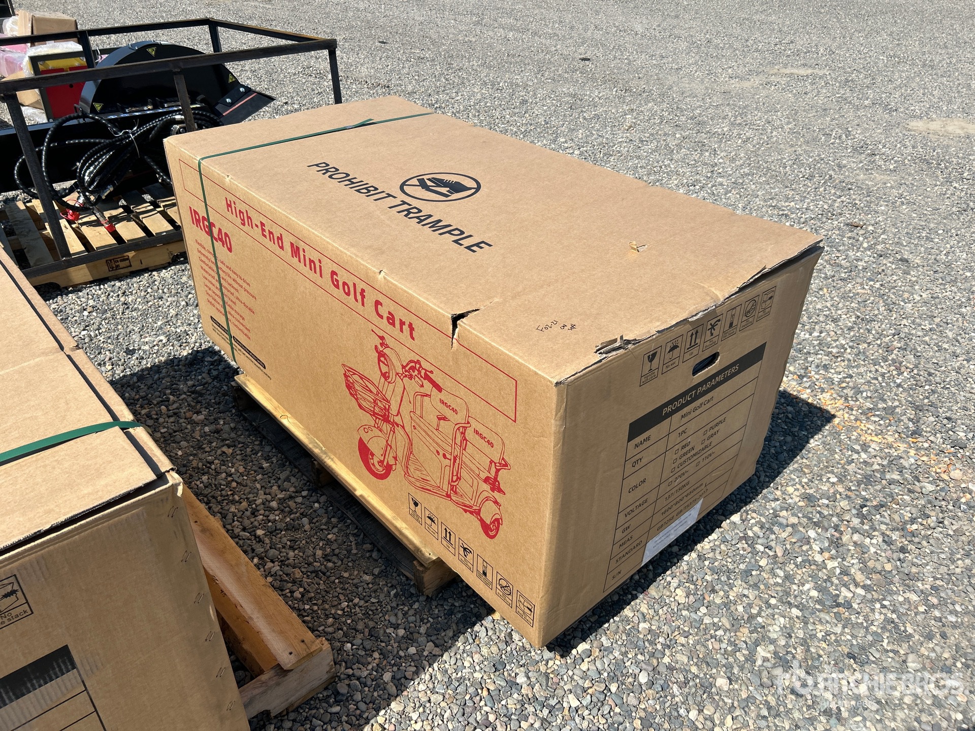 2026 MGC40-PURPLE 3 TT E-Trike Mini Scooter (Unused)