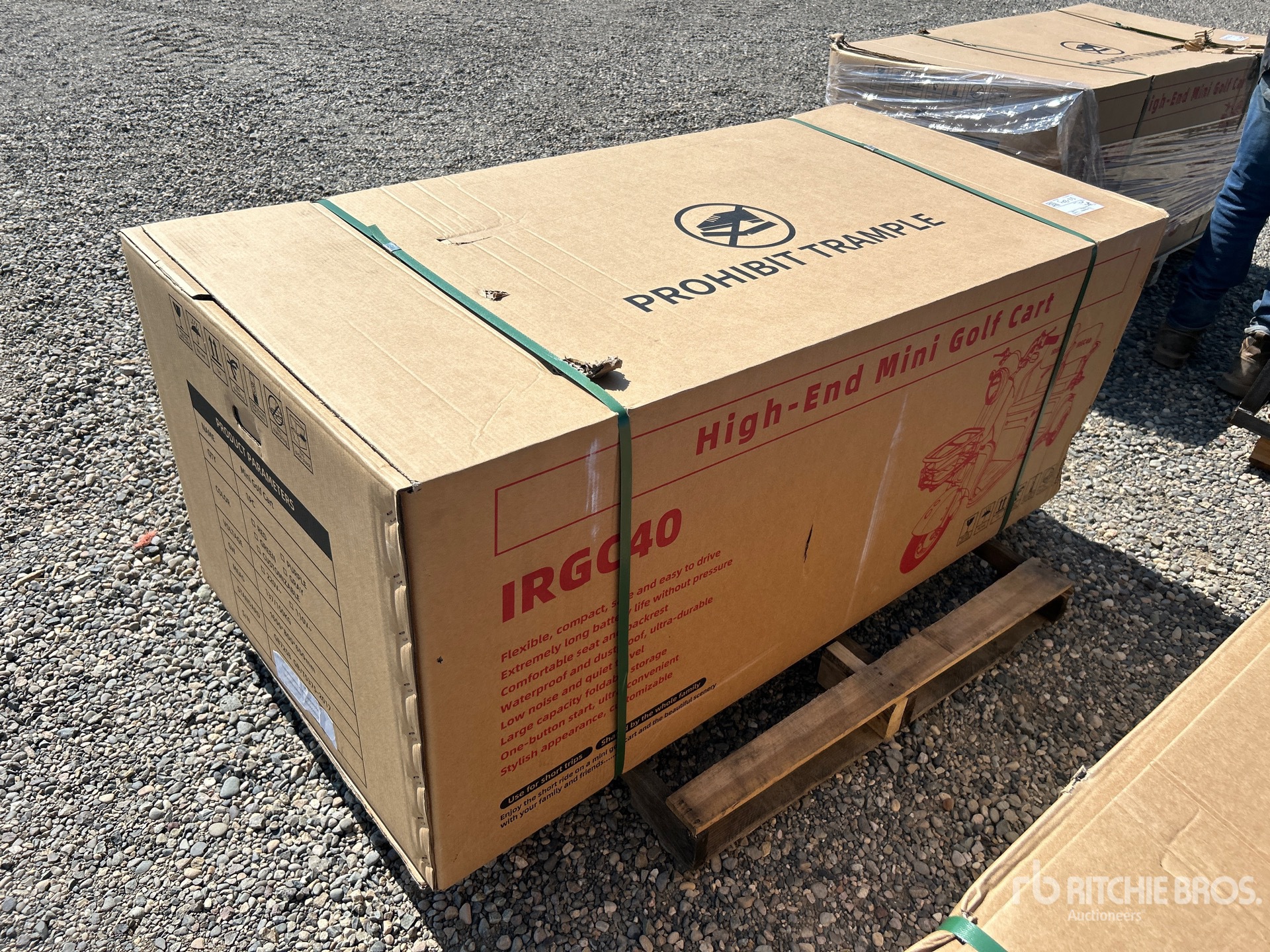 2026 MGC40-GREEN(Volcano Gray) 3 TT E-Trike Mini Scooter (Unused)