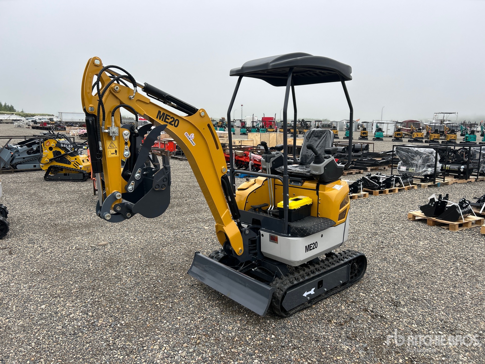 2026 ME20-YELLOW Mini Excavator (Unused)