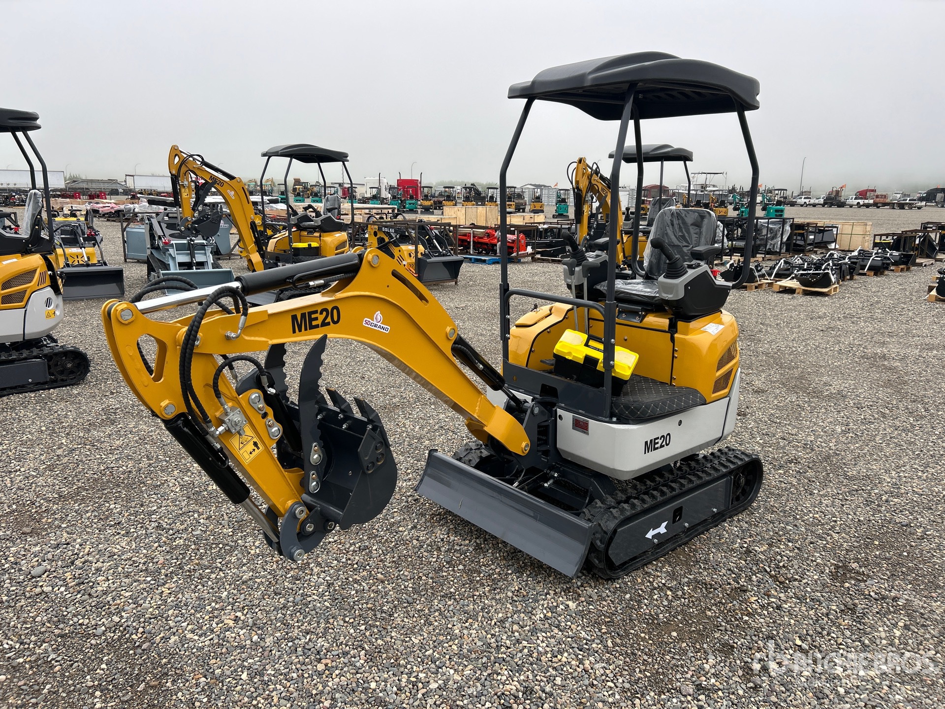 2026 ME20-YELLOW Mini Excavator (Unused)