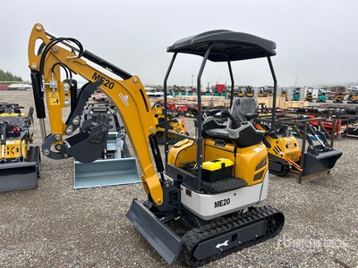 2026 ME20-YELLOW Mini Excavator (Unused)