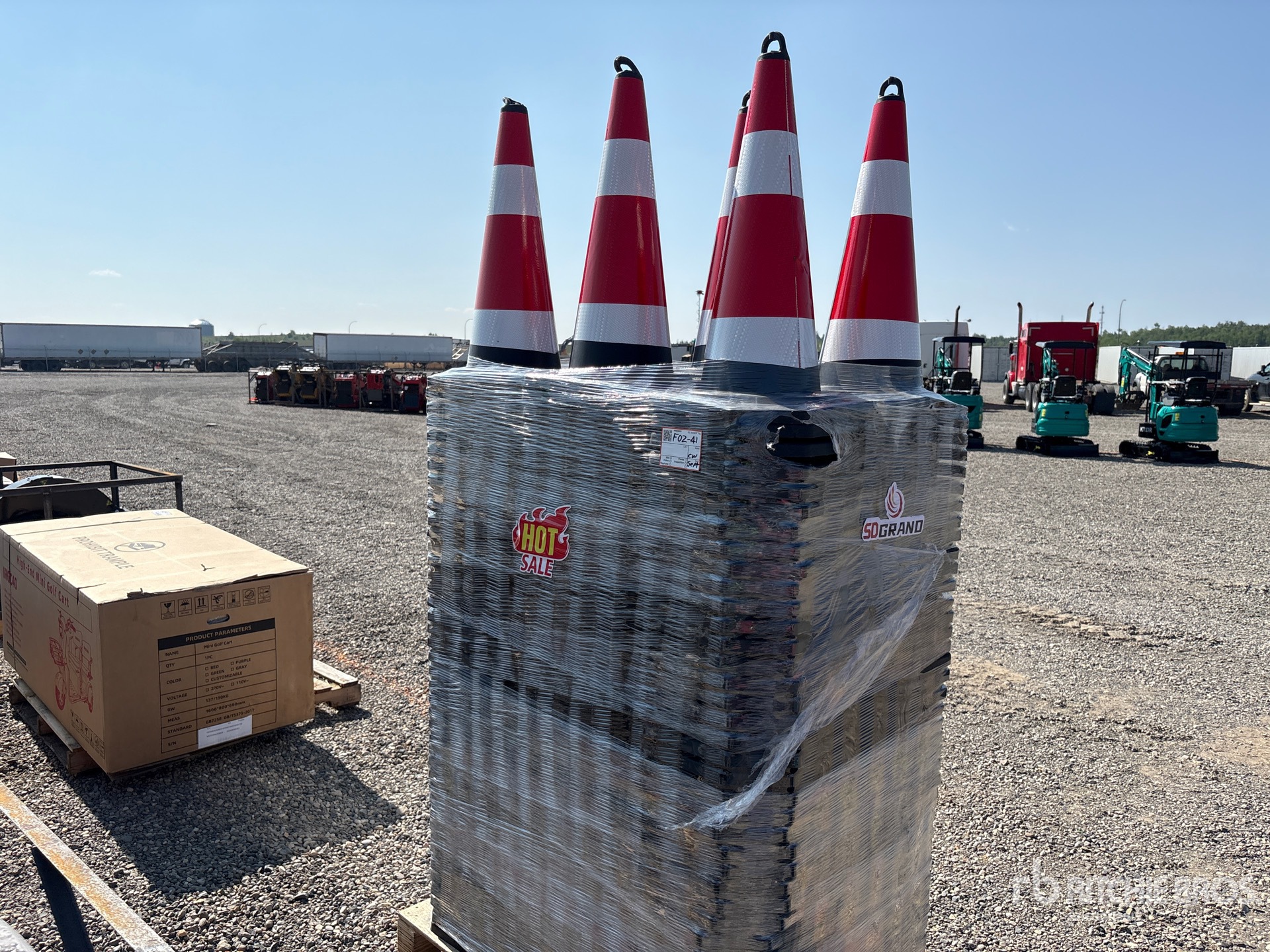Quantity of (250) 2026 TSC Traffic Cones (Unused)