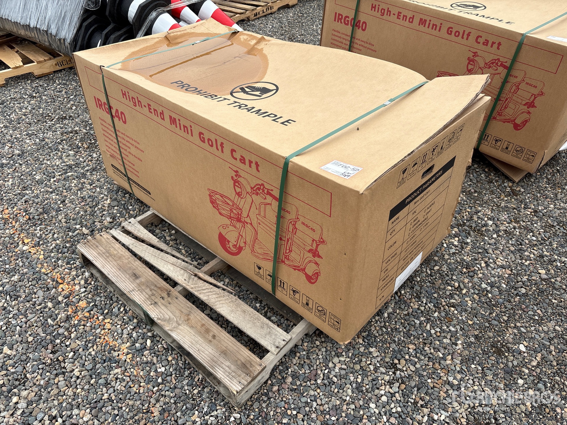 2026 MGC40-GREEN(Volcano Gray) 3 TT E-Trike Mini Scooter (Unused)