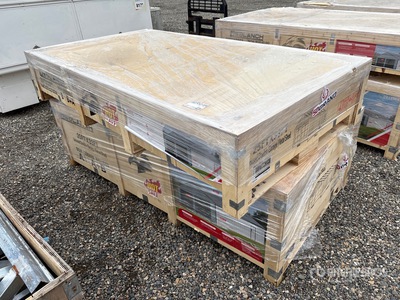 2026 SDL2533DGMS 25 ft x 33 ft Double Garage Metal Budynek magazynowy (Unused)