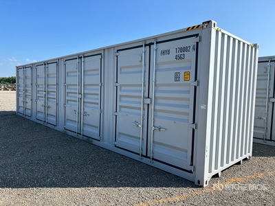2026 40 ft High Cube Multi-Door Storage Container