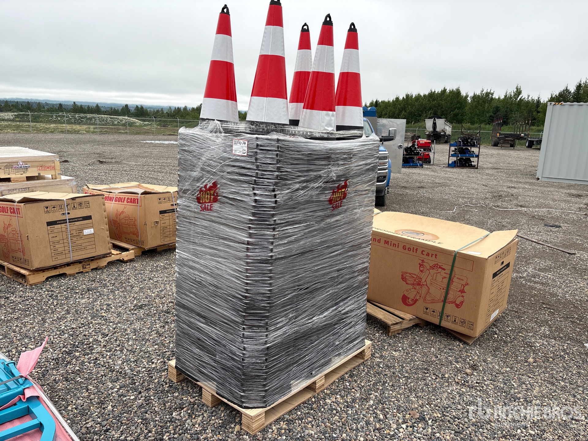Quantity of (250) 2026 TSC Traffic Cones (Unused)