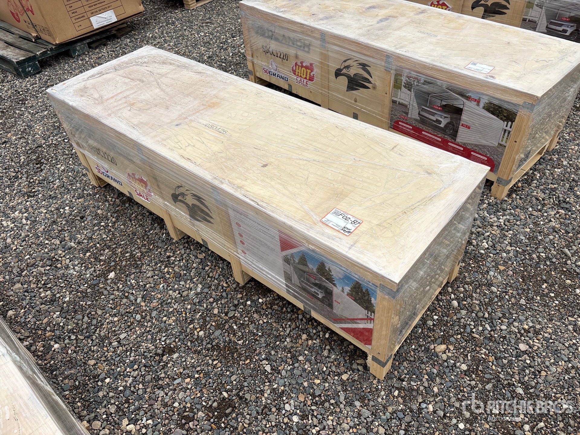 2026 SDLC1220 12 ft x 20 ft Carport (Unused)