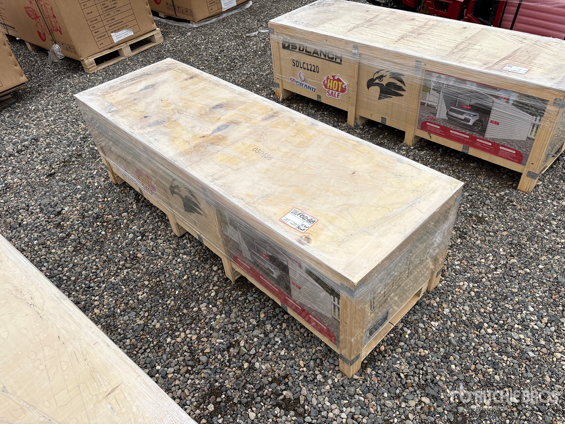 2026 SDLC1220 12 ft x 20 ft Carport (Unused)