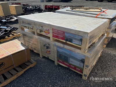 2026 SDL2533DGMS Double Garage Metal Shed (Unused)