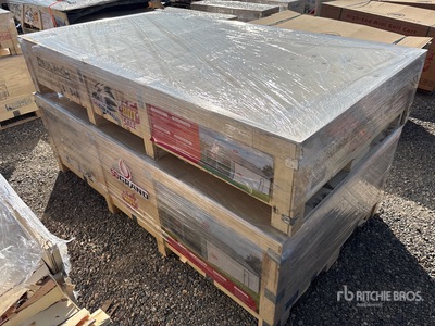 2026 SDL2533DGMS Double Garage Metal Shed (Unused)