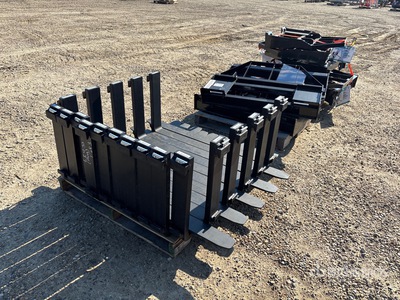 Quantity of (10) 2026 Mower King SA Skid Steer Forks (Unused)
