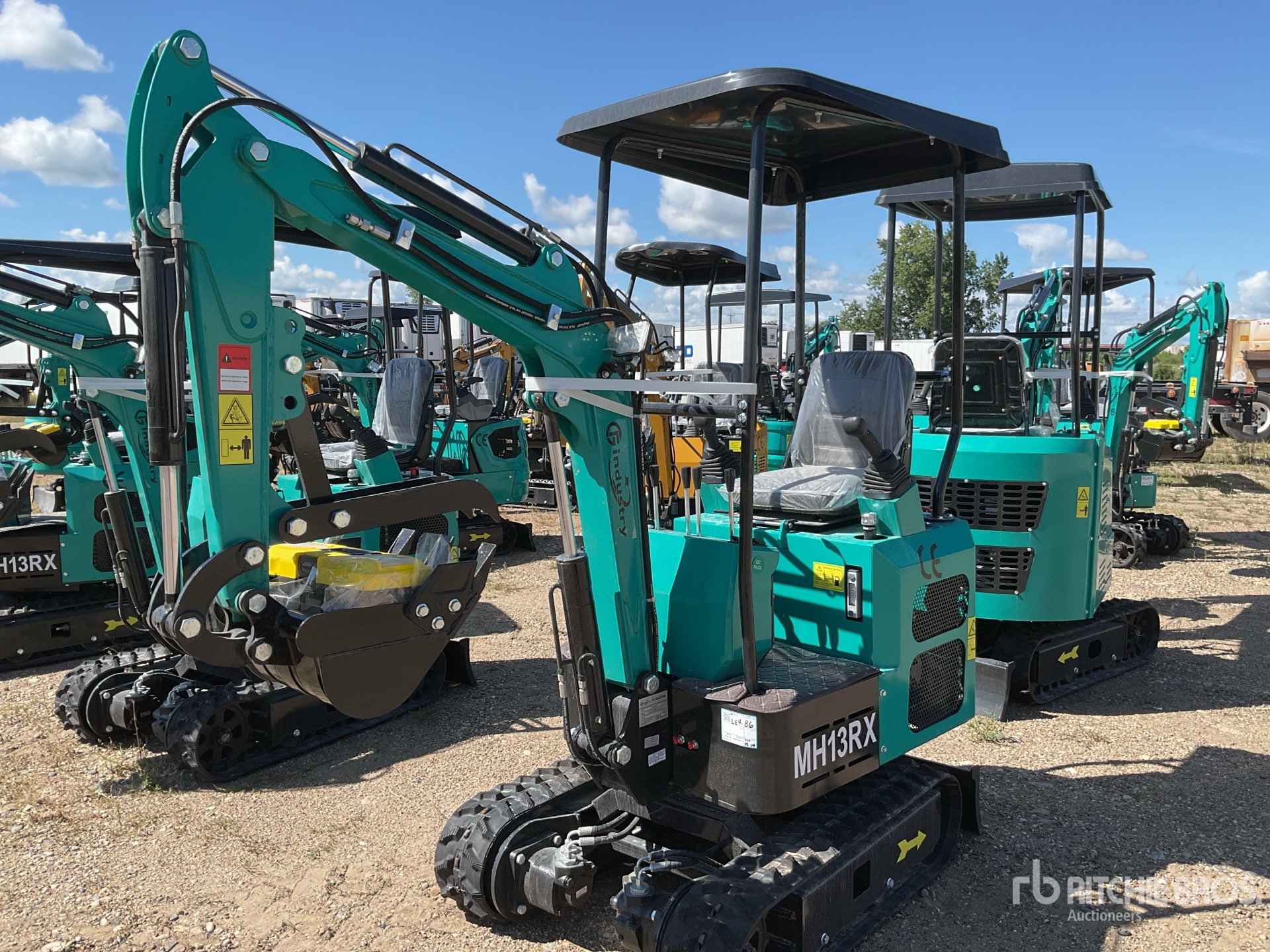 2026 CFG MH13RX Mini Excavator (Unused)
