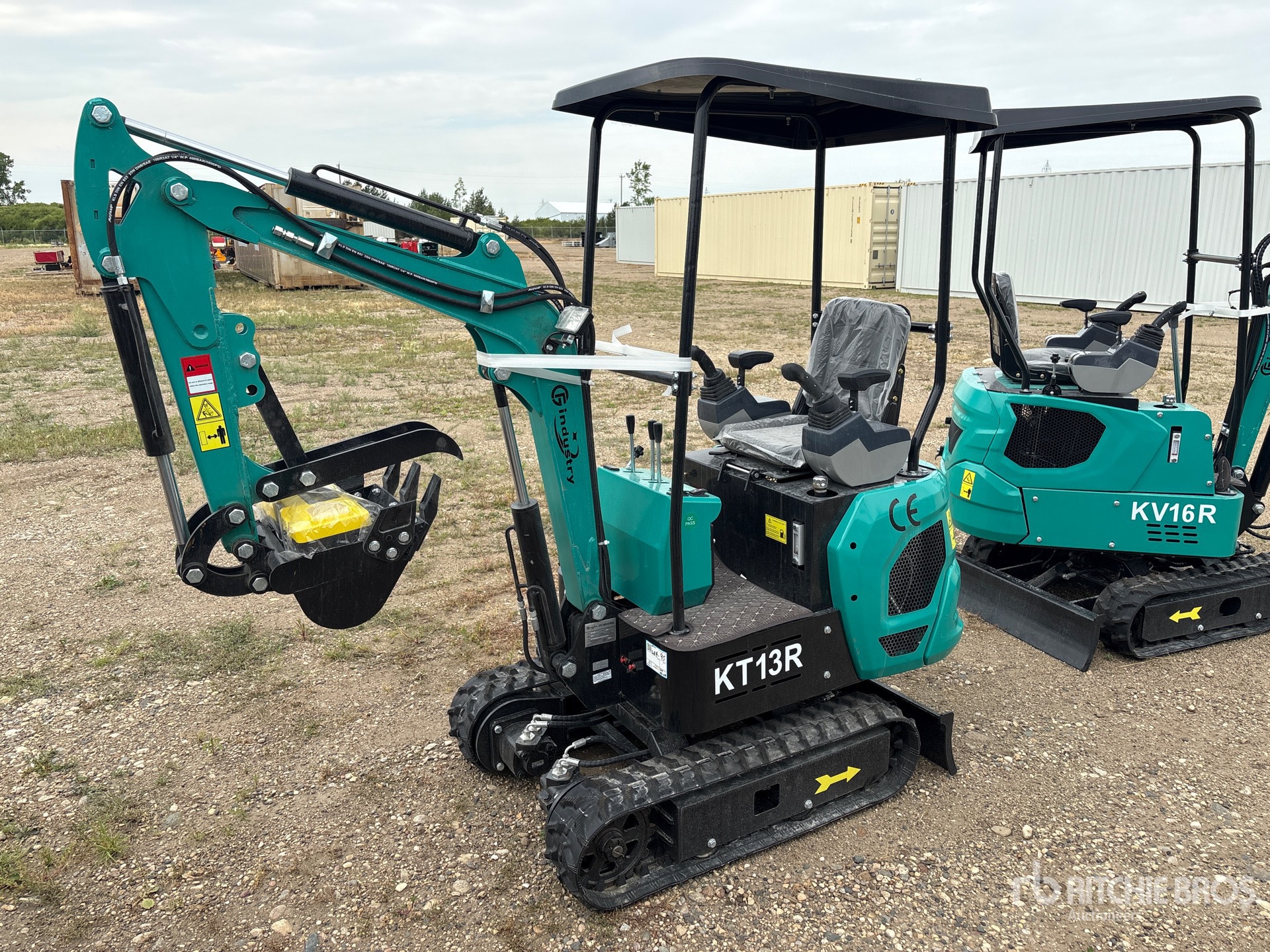 2026 CFG KT13R Mini Excavator (Unused)
