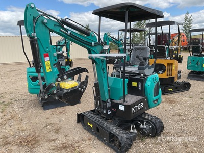 2026 CFG KT13R Mini Excavator (Unused)