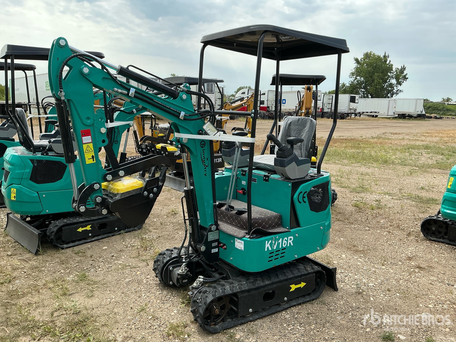 2026 CFG KV16R Mini Excavator (Unused)