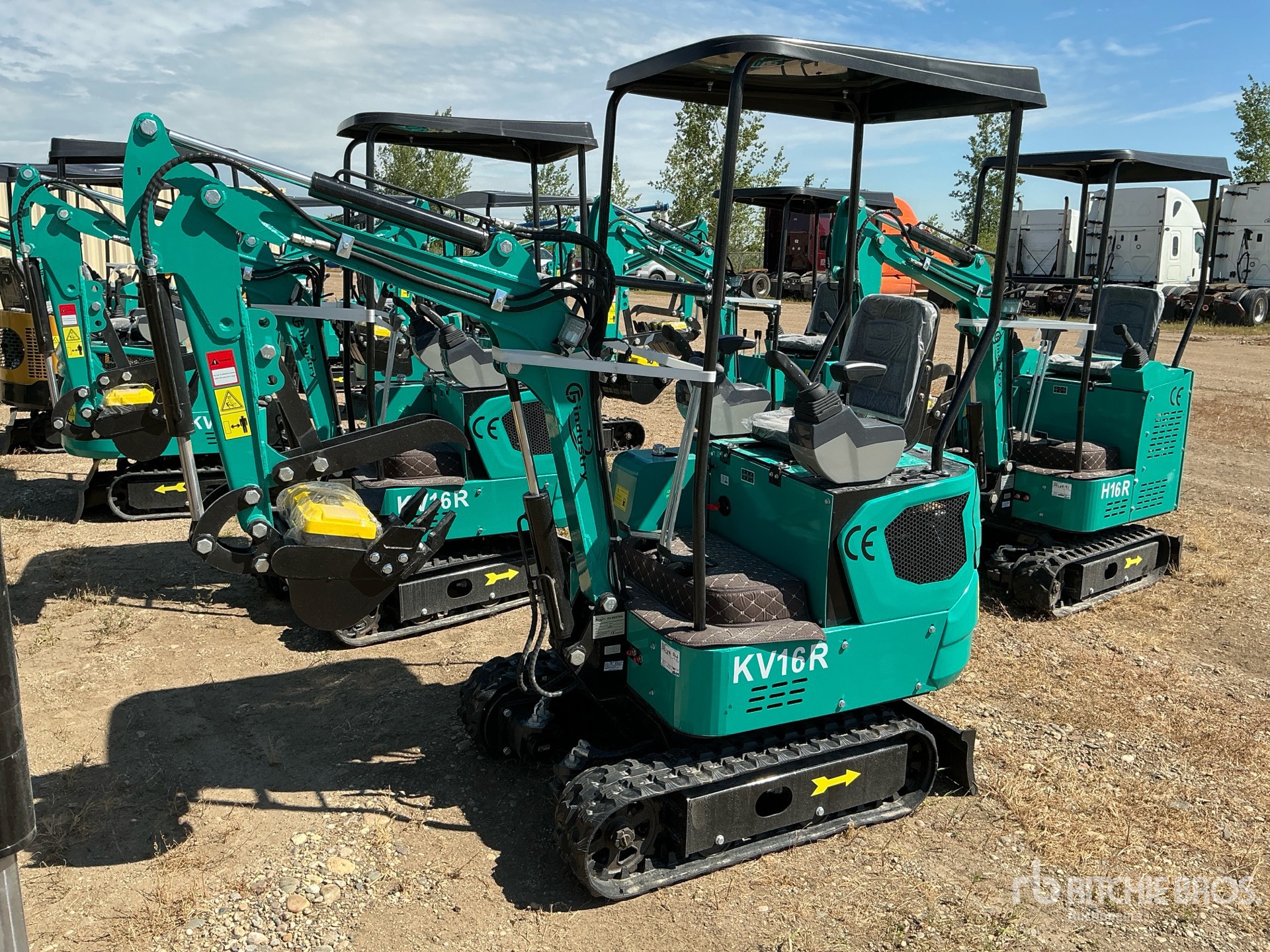 2026 CFG KV16R Mini Excavator (Unused)