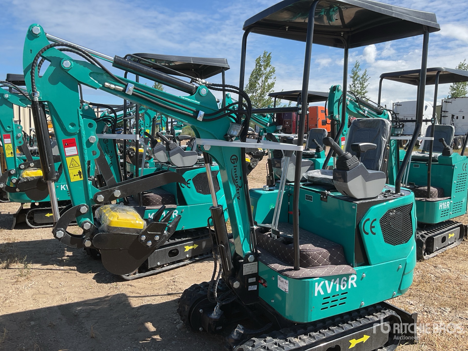 2026 CFG KV16R Mini Excavator (Unused)