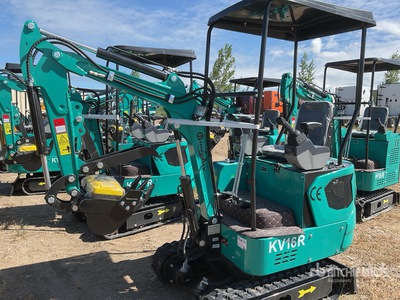 2026 CFG KV16R Mini Excavator (Unused)