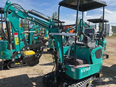 2026 CFG KV16R Mini Excavator (Unused)