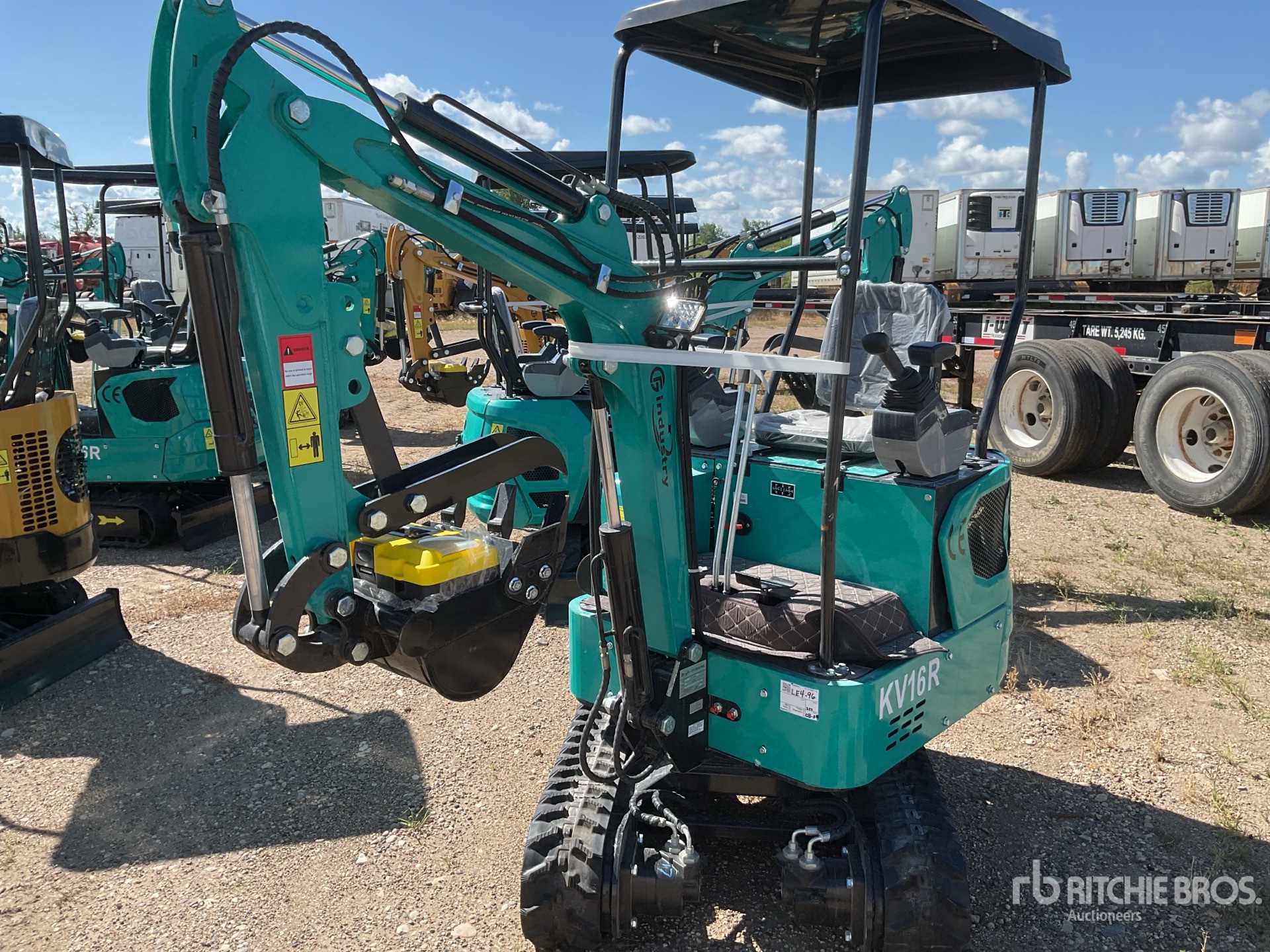2026 CFG KV16R Mini Excavator (Unused)